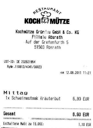 dbhz Hffner Kochmtze Restaurant